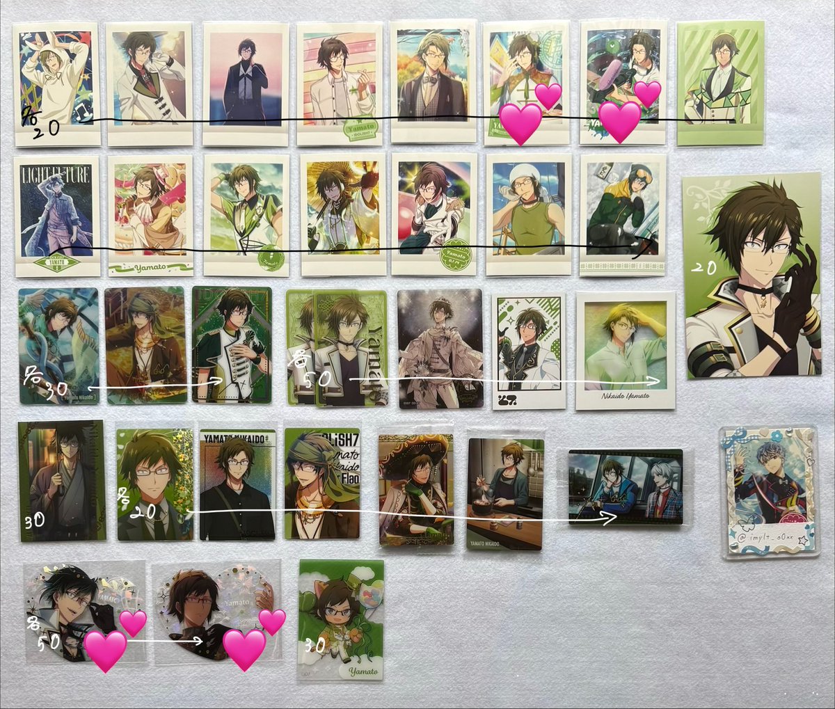 pani_8396's tweet photo. @imylt_o0xx ご連絡遅くなってしまい、申し訳ございません。
画像お借りしまして、💕をつけたものをお譲りいただくことは可能でしょうか？
ご検討いただけますと幸いです。 https://t.co/AKfdkbI5ez