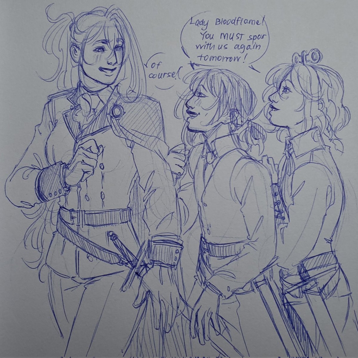 princeofthelake's tweet photo. young knights in the academy https://t.co/1NIESw9syN
