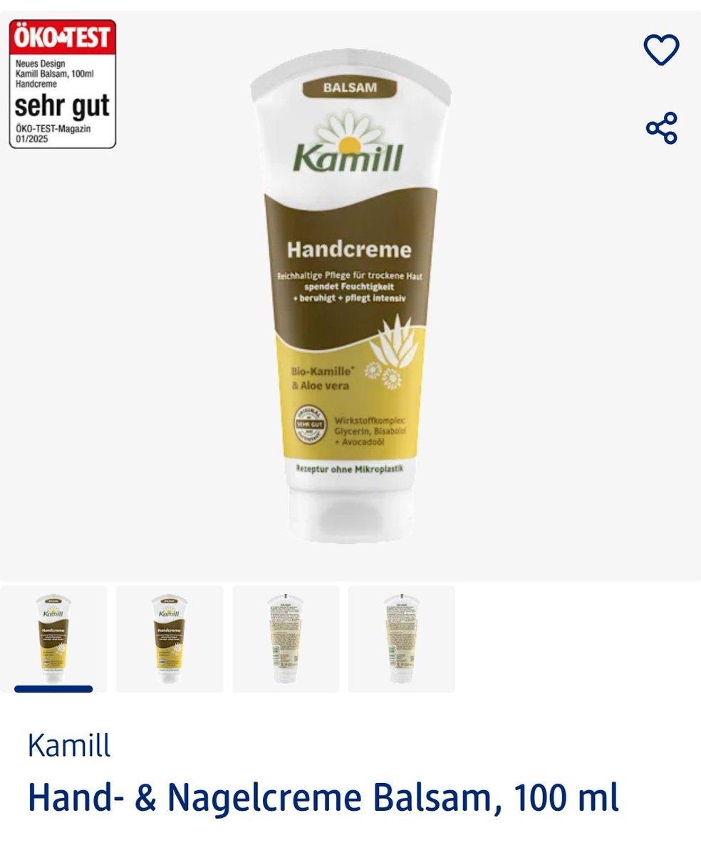 Grymdere's tweet photo. @aru9a3 Any type of hand cream by the brand  'Kamill' is always with me, at home &amp; on the go! They are cheap but excellent. The blue &amp; purple type is my current favorite! (you can find them at 'dm', 'rossmann' or sometimes regular supermarkets) https://t.co/Uxb3vcXnEv