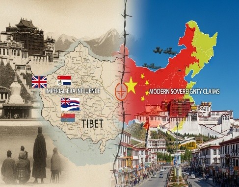 BragSin's tweet photo. The evolution from imperial-era influence over Tibet to modern sovereignty claims remains a core geopolitical debate.
@Tibet #GMMTVMUSICONSINGAPOREday2
 #History #TibetanResilience #FaithUnBroken https://t.co/Kv7RfPtpeX