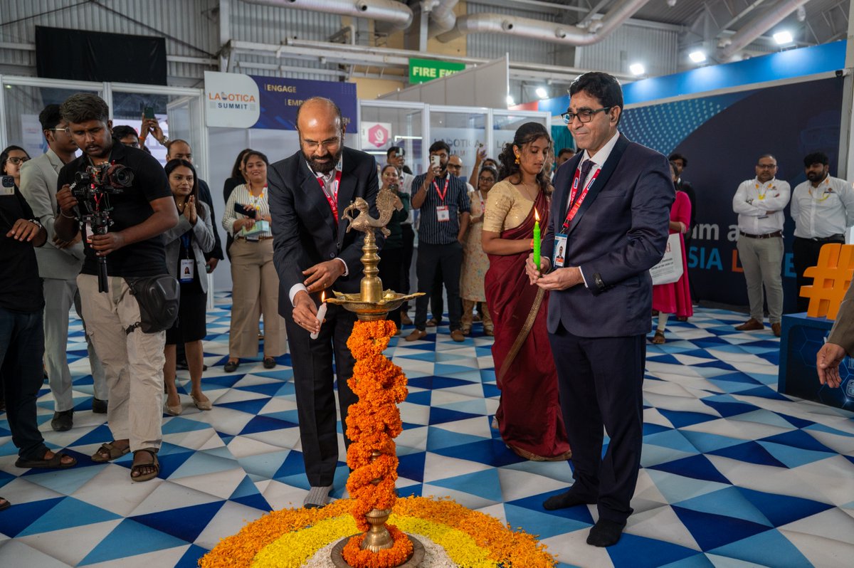 BIECentre's tweet photo. Asia Labex 2026 successfully concluded at #BIEC, Bengaluru!🔹 183 Exhibitors🔹 5,500+ Visitors🔹 5 International Exhibitors. A remarkable platform for innovation, networking, and business opportunities in the laboratory and analytical sciences sector. #AsiaLabex2026 #TradeShow https://t.co/cyGH6Ljmku