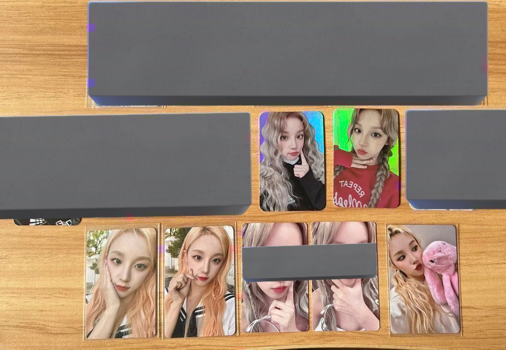 ghie_ss's tweet photo. WTS/LFB | PH
(G)i-dle yuqi photocards

Grooverhyme pc - 450 each
Minidle doll PC - 600 each
Anicube PC - 2,000

DM for inquiry.

Tags gidle idle (g)i-dle  우기 슈화 민니 미연 소연 여자아이들 양도 https://t.co/CEOJaDeBkH