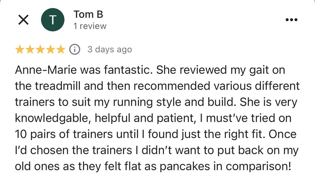covrunner's tweet photo. 🧡 CUSTOMER FEEDBACK ✍️

Happy customers = happy Monday for us 🙌🏻

It’s lovely to receive positive feedback, it means the world to a small independent business. Here’s a selection of recent reviews … if you’ve not left a review yet please consider writing one 🧡
#CoventryRunner https://t.co/x3eCGIfZlV