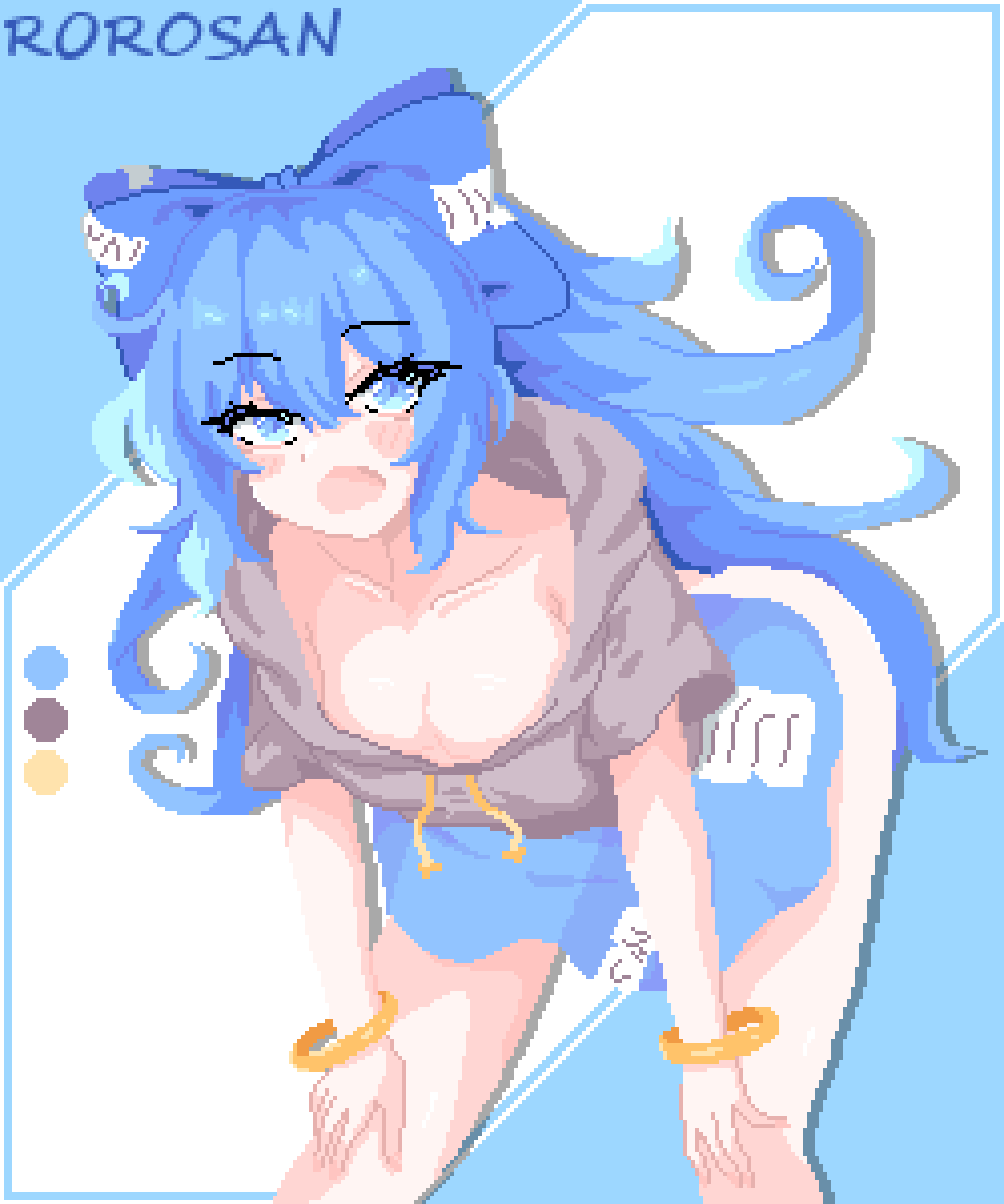 RorosanDraw's tweet photo. It's Yorigami Shion from Touhou. We might get an eyeful if she's not careful...
Maybe you can see more on my🅿️ixiv? 💦

#Touhou_project #東方Projectㅤㅤㅤㅤ https://t.co/85zisDkiwB