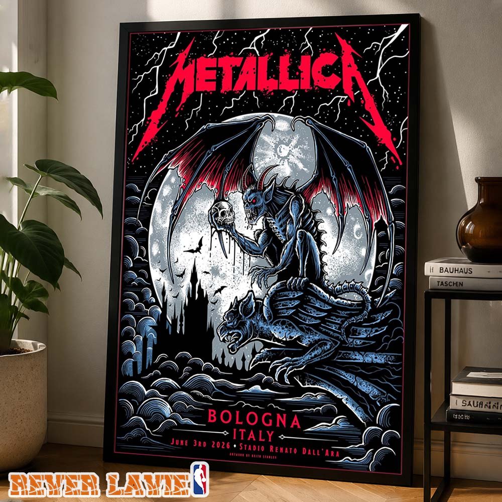 rever_lavie's tweet photo. Metallica M72 Bologna 2026 poster canvas brings the energy of Stadio Renato Dall’Ara straight to your wall. Simple, loud, and built for collectors.
#Metallica #M72WorldTour #Bologna2026 #MetallicaPoster #HeavyMetal #ConcertPoster
>>>Check it here: https://t.co/w3VGp3SSrK https://t.co/ei16NzJYYP