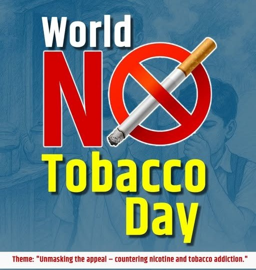 mauritania_in's tweet photo. Tobacco steals your health, your wealth, and your future. Don't let a habit control your life. 
On #WorldNoTobaccoDay, let’s commit to a cleaner, healthier, and tobacco-free world. Choose health over smoke! 
#SayNoToTobacco #CommitToQuit #healthylifestyle https://t.co/LcpFZuIQaD
