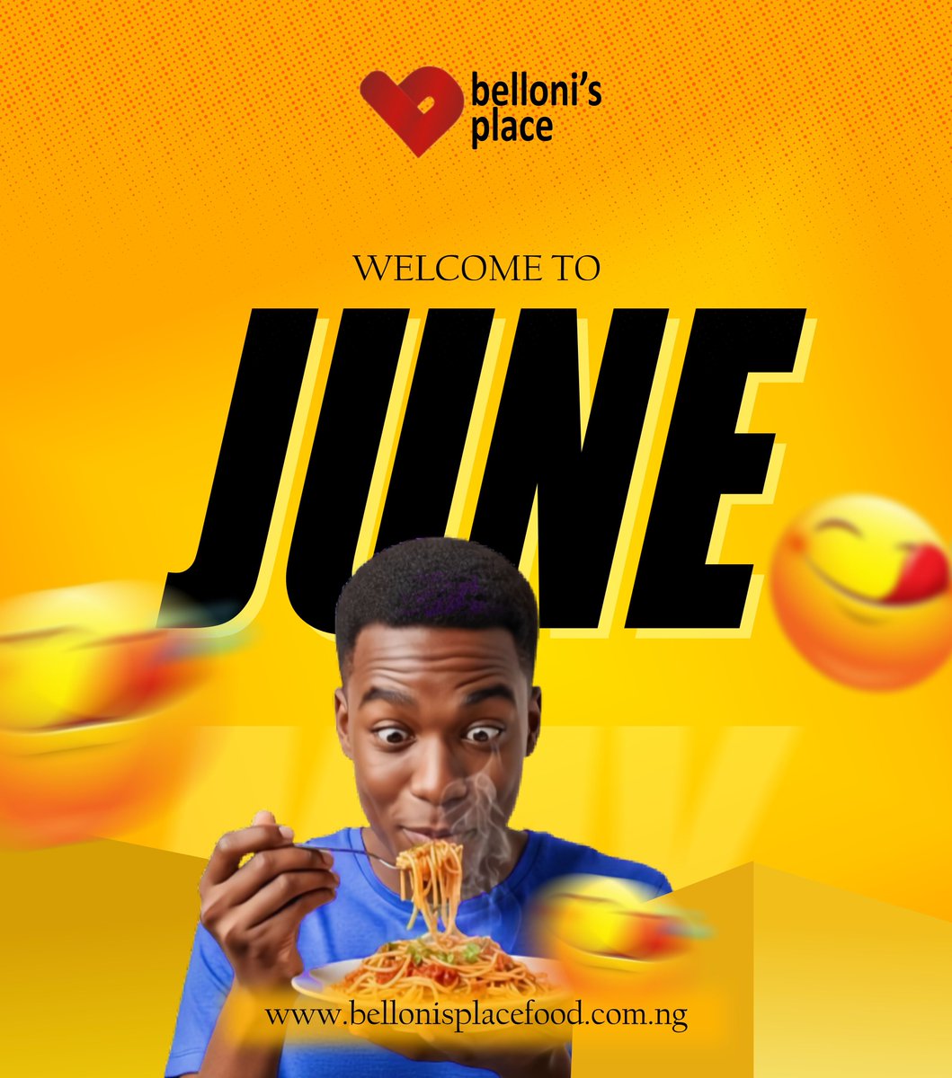 bellonisplace's tweet photo. From all of us, Happy New Month!✨

May June be filled with flavorful experiences, beautiful moments, and plenty of reasons to treat yourself. 😋💛

#june #happynewmonth https://t.co/hLsd6qTXyu