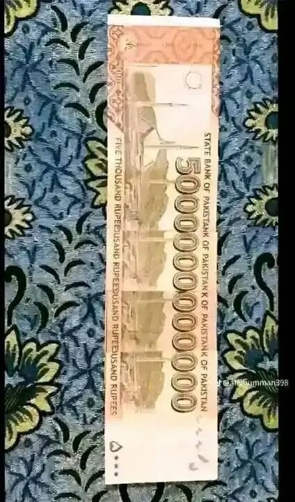 Amina_Nur_005's tweet photo. 💫پورے پاکستان کو چیلنج اتنا بڑا نوٹ ہے کسی کے پاس؟💞

پاکستان ذندہ باد ❤️ https://t.co/5t7bExWYmQ