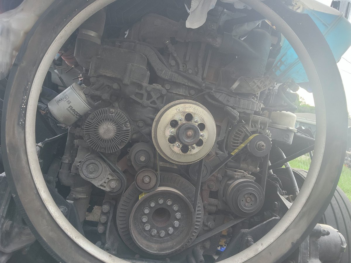 GRoux504's tweet photo. Just put that thing Back together. My  Lil brother cake through to help me put the Radiator back in https://t.co/iDFRUTkamE