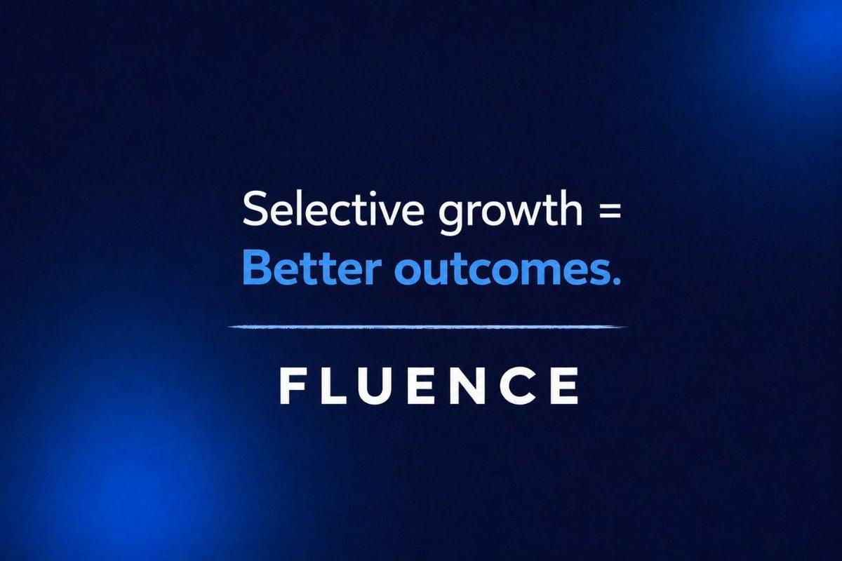 FluenceMGMT's tweet photo. Over the past month, one of the biggest shifts we’ve made internally is how selective we’ve become with the creators we work with.

Instead of scaling volume, we’ve shifted our focus toward quality and long-term fit.

We’re prioritizing creators who already have strong audience trust, consistent performance, and the ability to deliver value across campaigns.

Alongside this, we’ve also started expanding into new opportunities through recent bigger partnerships, opening up additional directions for the types of creators and campaigns we can support.

At the same time, we’ve begun working more closely with stock-focused creators alongside our existing crypto network, expanding the range of audiences we operate within.

This isn’t about doing more for the sake of growth.

It’s about being more intentional with who we work with, and where we focus our attention.

What we’ve seen from this shift is simple.

Cleaner campaigns. Stronger alignment. Better results across the board.

And as Fluence continues to scale, that standard is not going down, it’s going up.
