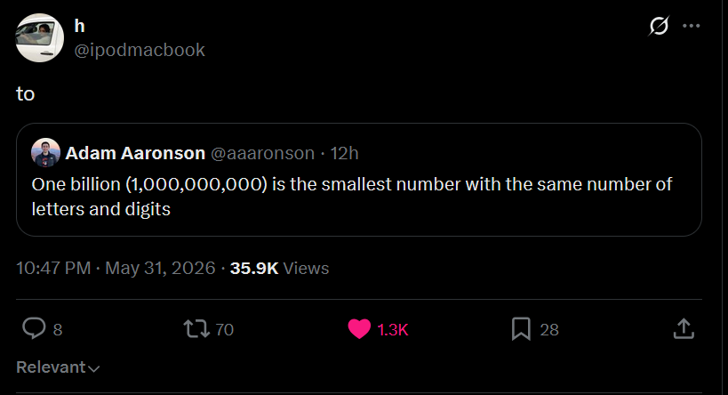 Irrationalactor's tweet photo. I don't know how to explain it but this is the kind of humor that stabs me right in the fucking kidney.
A one word response that's wrong in three ways.
Fantastic. Utter genius. This must be what native Japanese speakers feel when they read a good ass haiku. https://t.co/Cmw9DjauEt