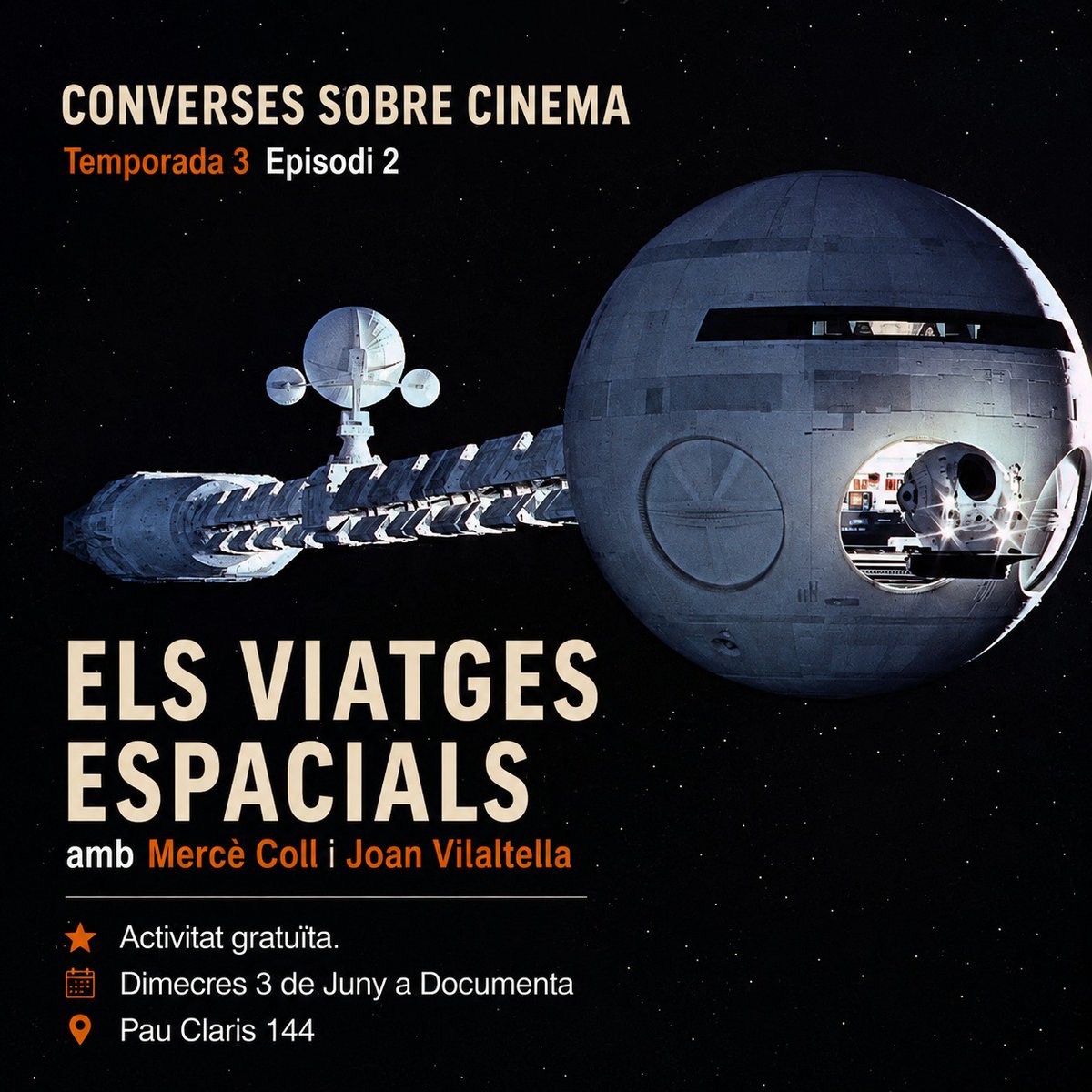 DocumentaBCN's tweet photo. «Els records que ens esperen» d'Anna Ayala; «El silencio lo tapa todo» de Francisco Almeda. Cicle converses sobre cinema: Els viatges espacials. Amb Joan Vilaltella i Mercè. 📰Ho trobareu tot aquí: https://t.co/EndYRNQk1K https://t.co/x8nt78RRWw