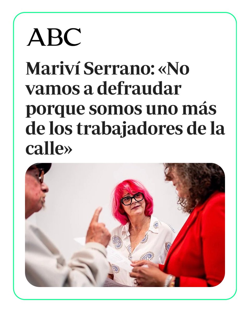 AdelanteAND's tweet photo. 📰 Mariví Serrano: «No vamos a defraudar porque somos uno más de los trabajadores de la calle»
Puedes leerlo en 👉 https://t.co/xDp2aSI4J1 https://t.co/L9ZO1EldMJ