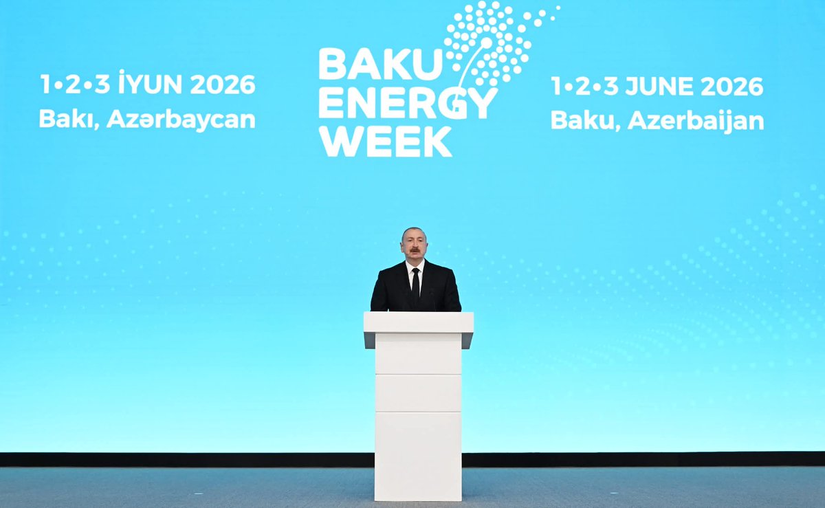 YAP_1992's tweet photo. Prezident İlham Əliyev Bakı Ekspo Mərkəzində Bakı Enerji Həftəsi çərçivəsində keçirilən 31-ci Beynəlxalq Xəzər Neft və Qaz Sərgisi “Caspian Oil and Gas”, 14-cü Xəzər Beynəlxalq Təmiz Enerji Sərgisi “Caspian Power” və 31-ci “Baku Energy Forum”un rəsmi açılış mərasimində iştirak edib.

https://t.co/DV4VLiC9gr