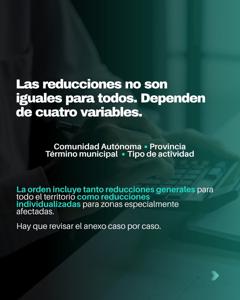 Adade_EConsult's tweet photo. 🌾 Hacienda aprueba reducciones en módulos agrarios 2025 por circunstancias excepcionales. Importante revisar la Orden HAC/484/2026 para ver si tu explotación se beneficia. 

📌https://t.co/UiBhmgrm9n

#Fiscalidad #IRPF #Módulos #SectorAgrario #AsesoríaFiscal https://t.co/2zebDf4pyU