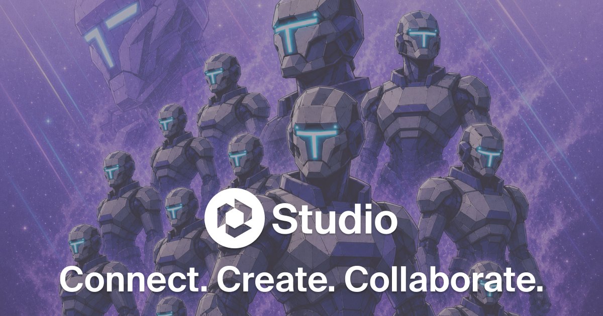 Portalcoin's tweet photo. Welcome to Portal Studio

We are thrilled to announce the official Beta launch of the first piece of our AI-native tool stack! 🥳

The ultimate command center to connect, create, and collaborate with your AI workforce.

🔗 https://t.co/j730vJdktZ

🧵👇