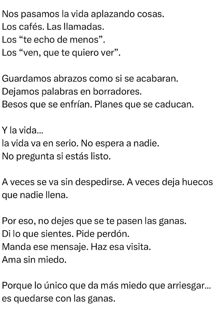maryperdomo1327's tweet photo. Para luego es tarde....❤️
Buenos días!!☕️ Feliz lunes!!😘
#casualidad 🙃😏 https://t.co/DDKuLCbOnv