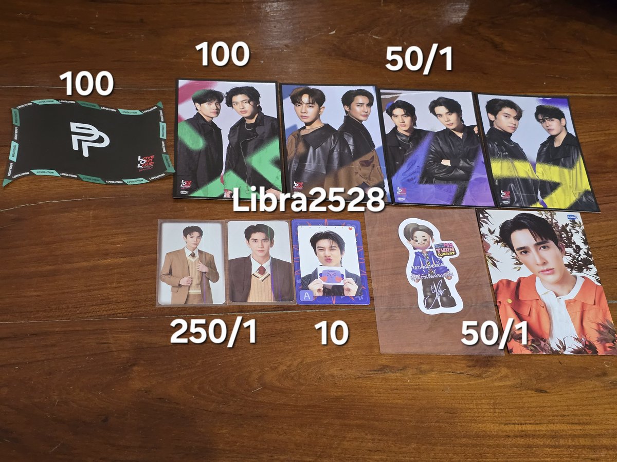 Libra2528's tweet photo. 🃏 ขายราคาตามรูป
🎋 สนใจใบไหน Dm มานะคะ
🚗 ค่าส่ง 40 ฿

#ตลาดนัดgmmtv 
#ตลาดนัดเอมี่บอนนี่
#ตลาดนัดจิมมี่ซี
#ตลาดนัดปอนด์ภูวินทร์
#ตลาดนัดน้ำตาลฟิล์ม https://t.co/PLDLOBQE8X
