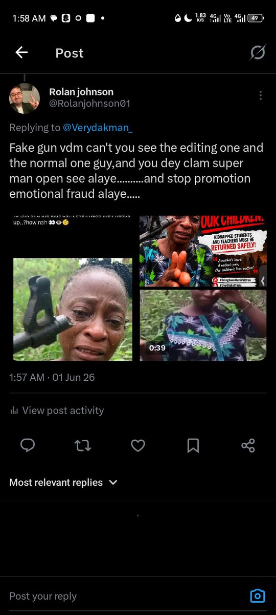 Rolanjohnson01's tweet photo. @_belikebaddy Life no hard oo nah we Nigerias dey make am hard aje https://t.co/RB8CGbaFUb