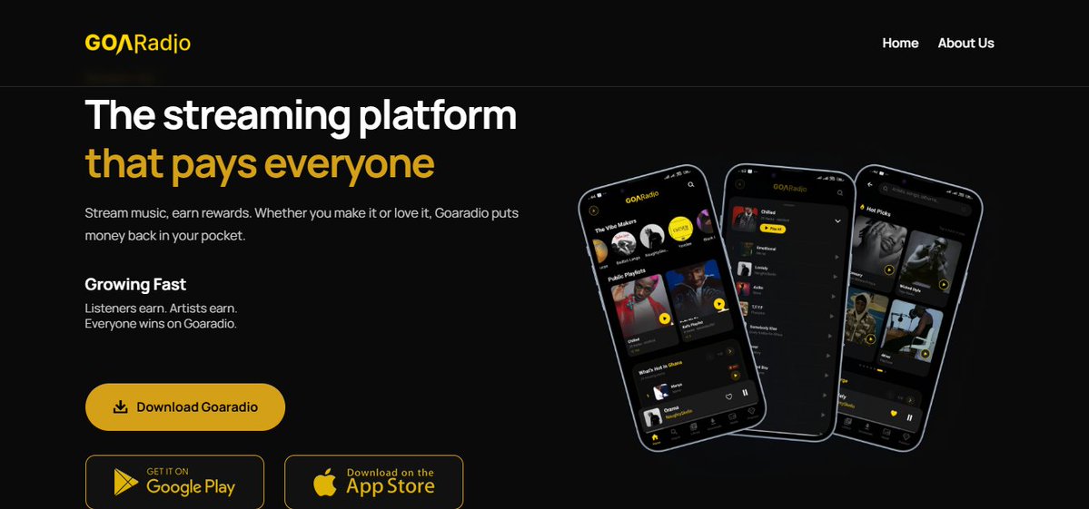 GOARADIO_'s tweet photo. For a while, Goaradio has lived in your browser.

Today, the experience expands.

The Android beta is now available for public download.

Download it, enjoy it, and we'd love to hear your feedback.

https://t.co/F6eLo1R9KO https://t.co/qpwEx1j93h