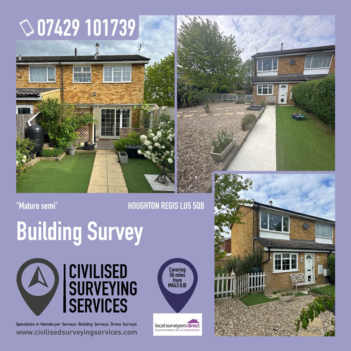 Civilisedltd's tweet photo. Specialists in Homebuyer Surveys, Building Surveys and Drone Surveys ☎️ Call 07429 101739 or Click https://t.co/Ob3Dx8DVfa

#homebuyers #homebuyer #buildingsurvey #buildingsurveying #buildingsurveyor https://t.co/zxx57GpKvs