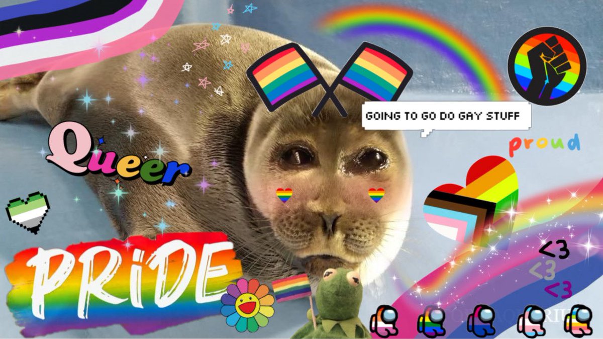 mossyseals's tweet photo. HAPPY PRIDE!!!!! https://t.co/b8fsjuvcy0
