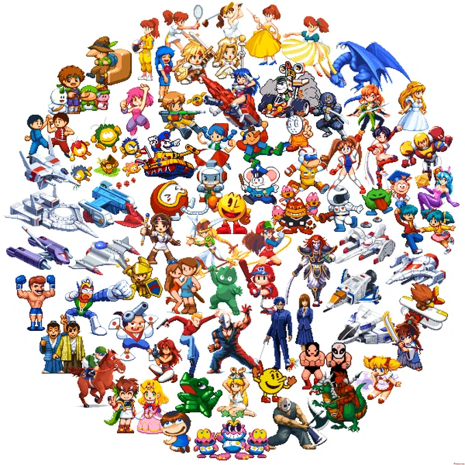 namco #ドット絵
