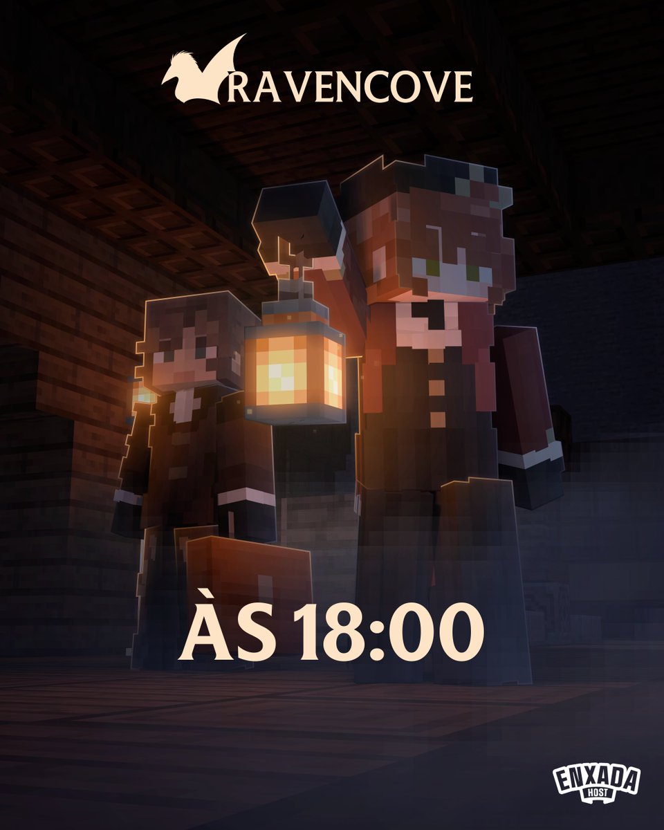 RavencoveSMP's tweet photo. Última chamada para Ravencove.
Aos corajosos, boa sorte.

Nos vemos em breve.

#Ravencove https://t.co/7QDkQb1ZK9