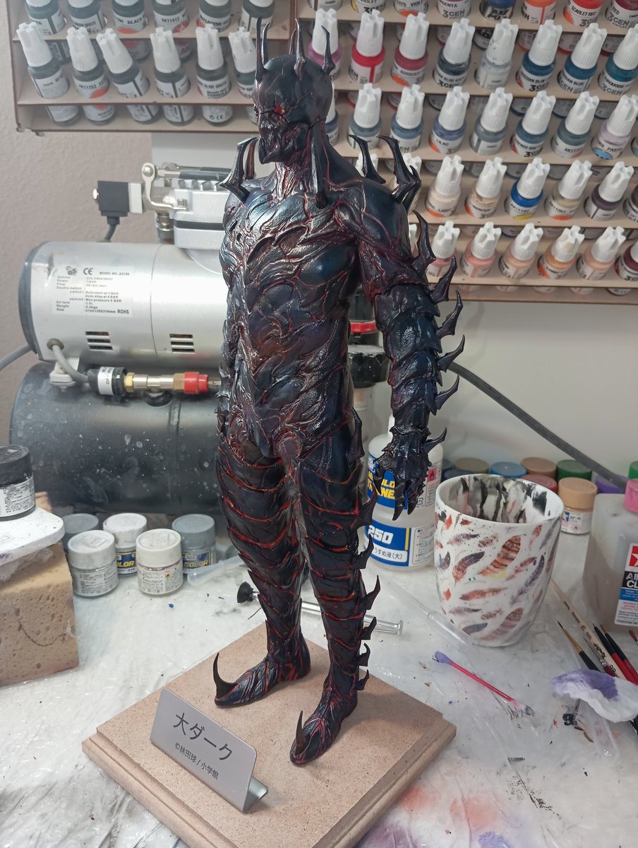 Blade0818's tweet photo. #WF2025S …世界にたった5点しかない希少な作品です！幸運にも @wanggangmodel さんから購入できました。3週間休みなく制作を続け、ようやく最初の休日に完成させることができました！

 @wanggangmodel さん、こんなに美しい作品をありがとうございました！😍 https://t.co/CMTaIhAqvl