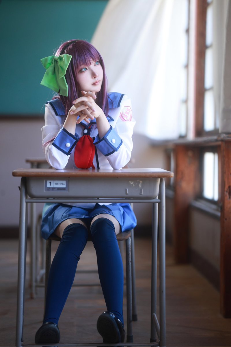 sakucos_2525's tweet photo. cos　『Angel Beats!』
#コスナビ

　　凄く幸せな風景
　　　…あたしには、眩しすぎる。 https://t.co/uWobJLS0cq