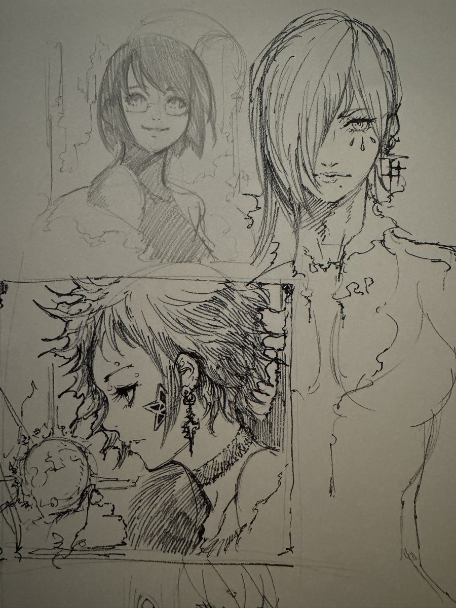 マッキーで落書き 