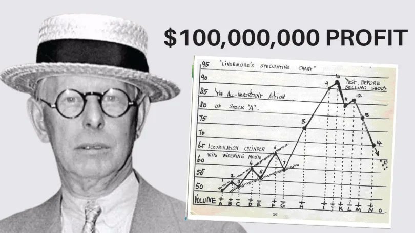 Moseshero_fx's tweet photo. He made $100 million in a single week. Then lost it all. Made it back again. Then lost it all again.

He predicted every major market crash of the early 1900s — and profited from every single one.

Yet he died broke and alone in a hotel cloakroom.

This is the tragic story of Jesse Livermore — the greatest trader who ever lived.

🧵 Thread: