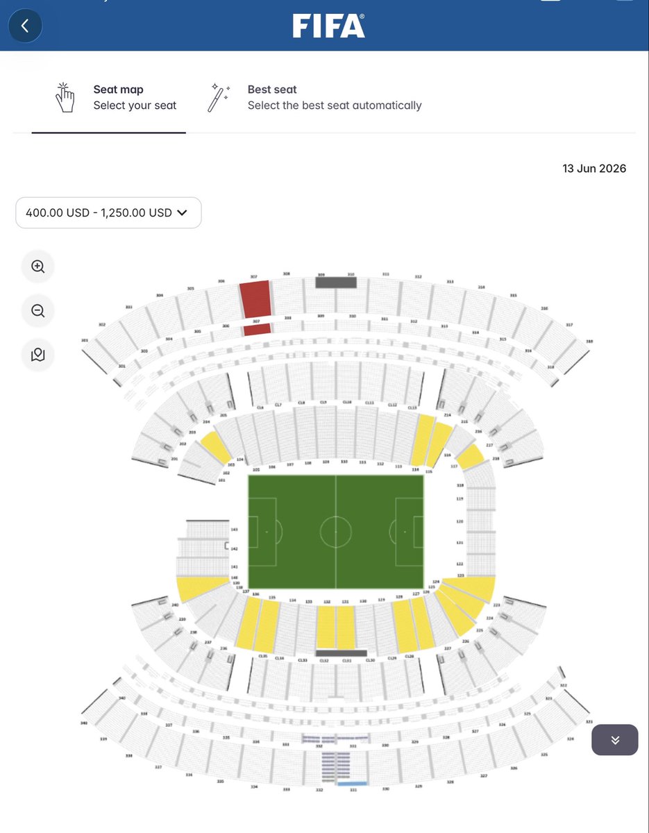 WorldCup26HQ's tweet photo. A few days ago the cheapest ticket for Scotland v Haiti in the World Cup was $1,250. 

It's now dropped to $400. 💰 https://t.co/GKszeXJAys