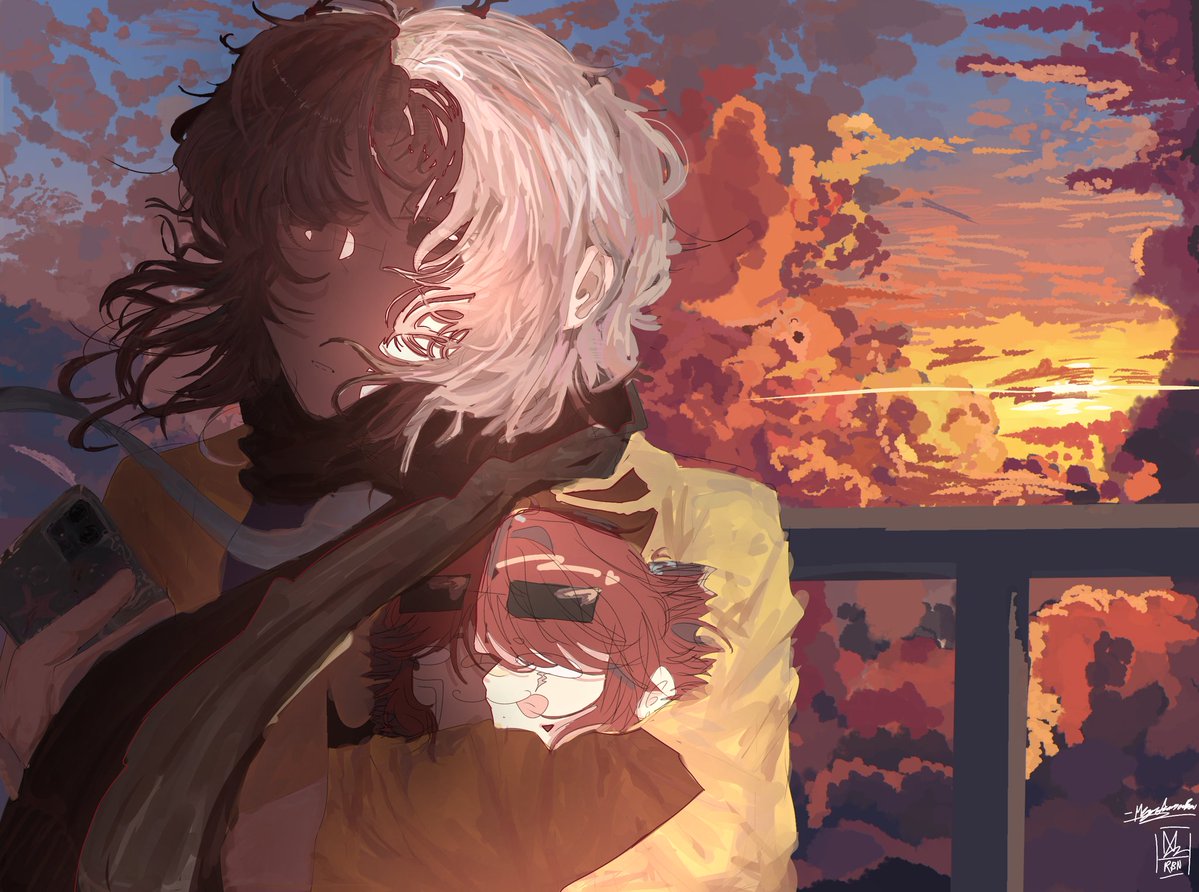 Ripbacondie's tweet photo. "At the balcony" ⭐
➯ #Art #oc #megztwt https://t.co/bysbUQtxVF