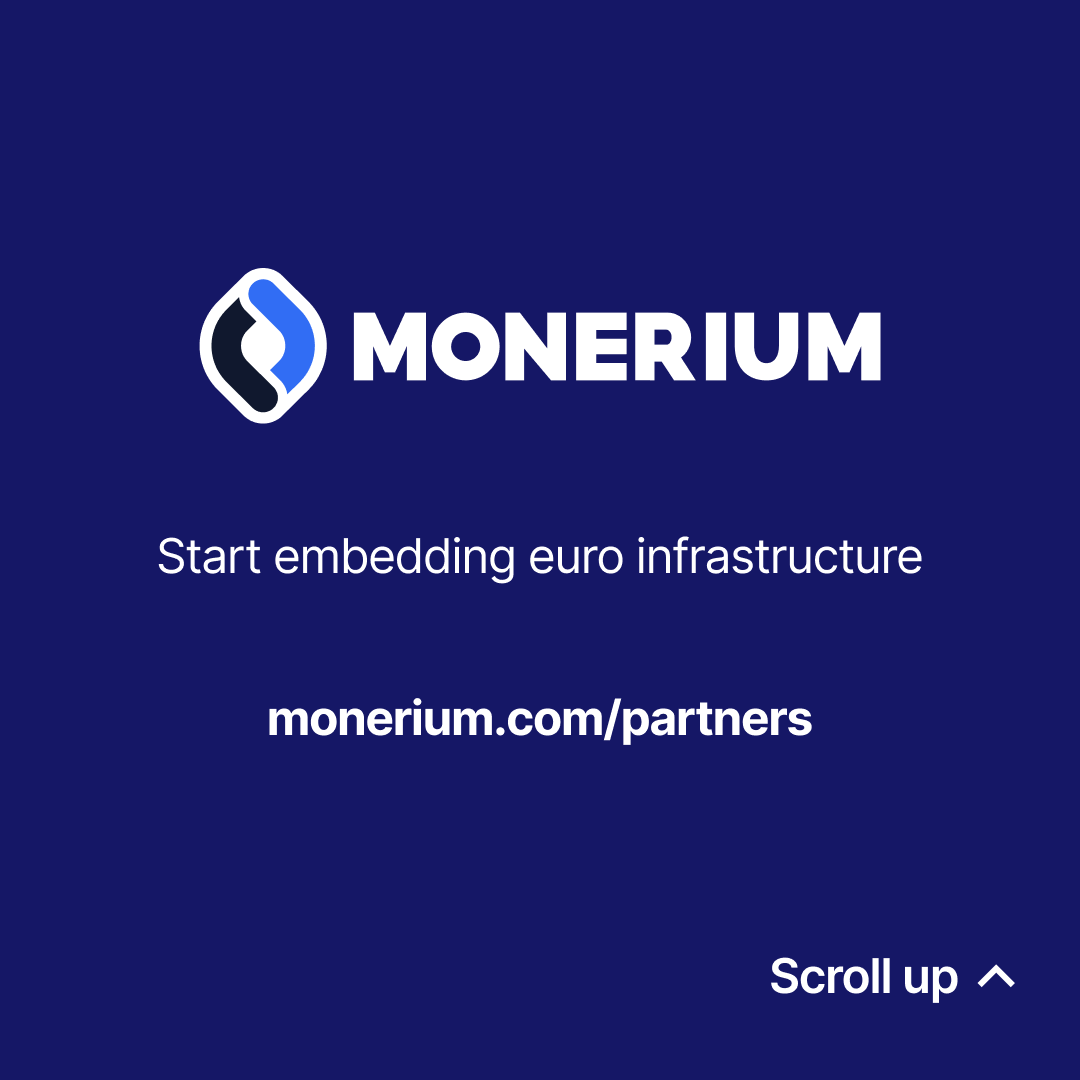 monerium's tweet photo. If you're building a wallet, fintech app, payment platform, or embedded finance product and want to bring euro infrastructure into your user experience, you can get started here:
https://t.co/rpu8IvEPxD https://t.co/yb1iQcDOYk
