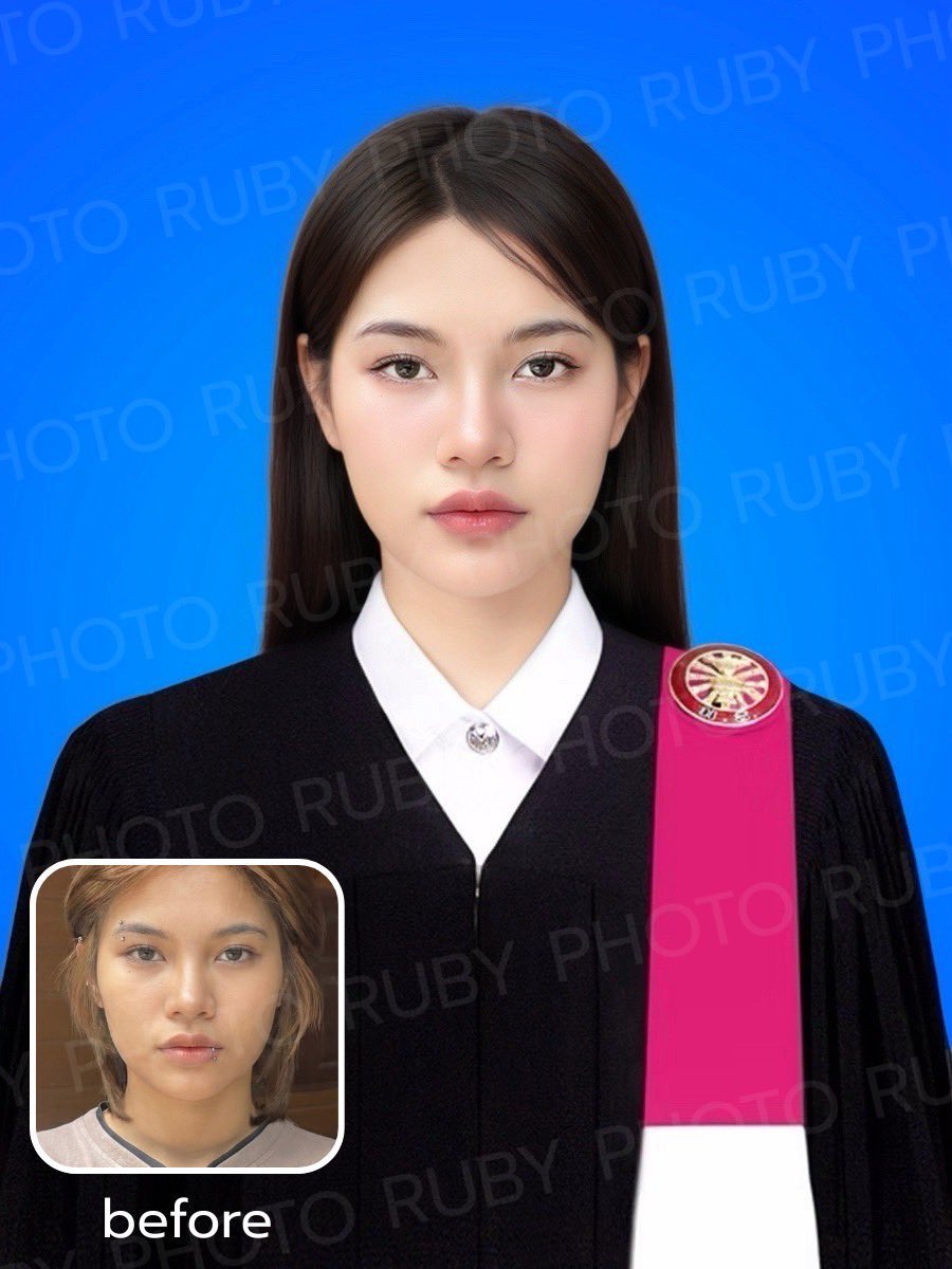 ruby_photo_'s tweet photo. รับตัดต่อรูปติดบัตร ชุดนักศึกษา ชุดครุย ชุดสูท✨

คิวปกติ 180฿ (สอบถามคิวกับแอดมินนะคะ)
คิวด่วน 299฿ ได้เช้าวันพรุ่งนี้เลย ‼️

tiktok ; @ rubyphotoedit

สนใจจองคิว แอดไลน์ @ 680gvriw (มี@) ได้เลยคับ🧤💥
#ตัดต่อรูปติดบัตร #รูปติดบัตร #ตัดต่อรูปนักศึกษา #ตัดต่อรูปชุดครุย #dek69 https://t.co/ro1jct9ul2