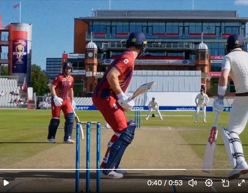 tobymarriott's tweet photo. Dear cricket teams, stop using AI slop. There are so many talented creatives who would jump at the chance to make something meaningful and authentic for your club. AI is not only a complete waste of energy, but it's insulting the very fans you're trying to attract. Stop it. https://t.co/XydL2VgxDS
