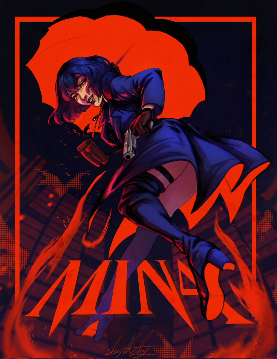 ShayTheFey's tweet photo. Mina from deadlock illustration https://t.co/TFh6gwPyhw