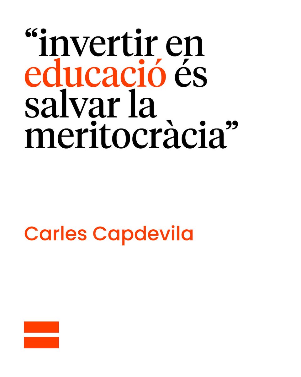 equitatorg's tweet photo. L'educació és essencial per garantir que les oportunitats de vída no estiguin condicionades pel nivell socioeconònimc de la família. 

Avui fa 9 anys de la mort de Carles Capdevila. Recordem una veu optimista, inspiradora i compromesa per una educació de qualitat per a tothom. https://t.co/OFBR8FahAX