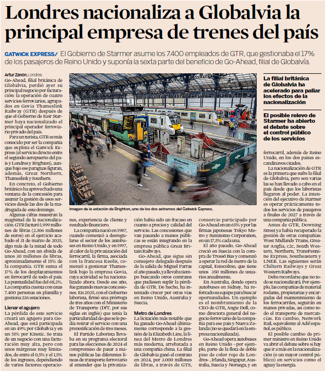Transxte's tweet photo. Reino Unido sigue avanzando en la re-nacionalización de su ferrocarril. https://t.co/8ugGTYhG02