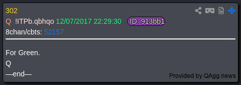 7thDean's tweet photo. For Green..🔥🔥🔥

Q 302
For Green.
Q
—end—

https://t.co/3GC0k6KWOl https://t.co/RKYrGyFSn1