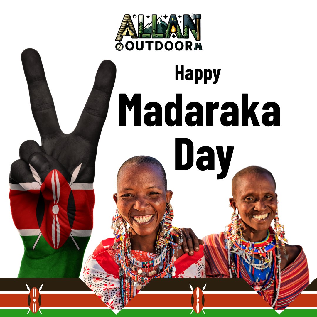 AllanOutdoor's tweet photo. As we celebrate Madaraka Day, we honor Kenya’s freedom, heritage and breathtaking landscapes. Explore, discover, and celebrate our nation’s beauty. 🇰🇪

#MadarakaDay #TembeaKenya #AllanOutdoorSafaris https://t.co/nCDvQNx8Cz