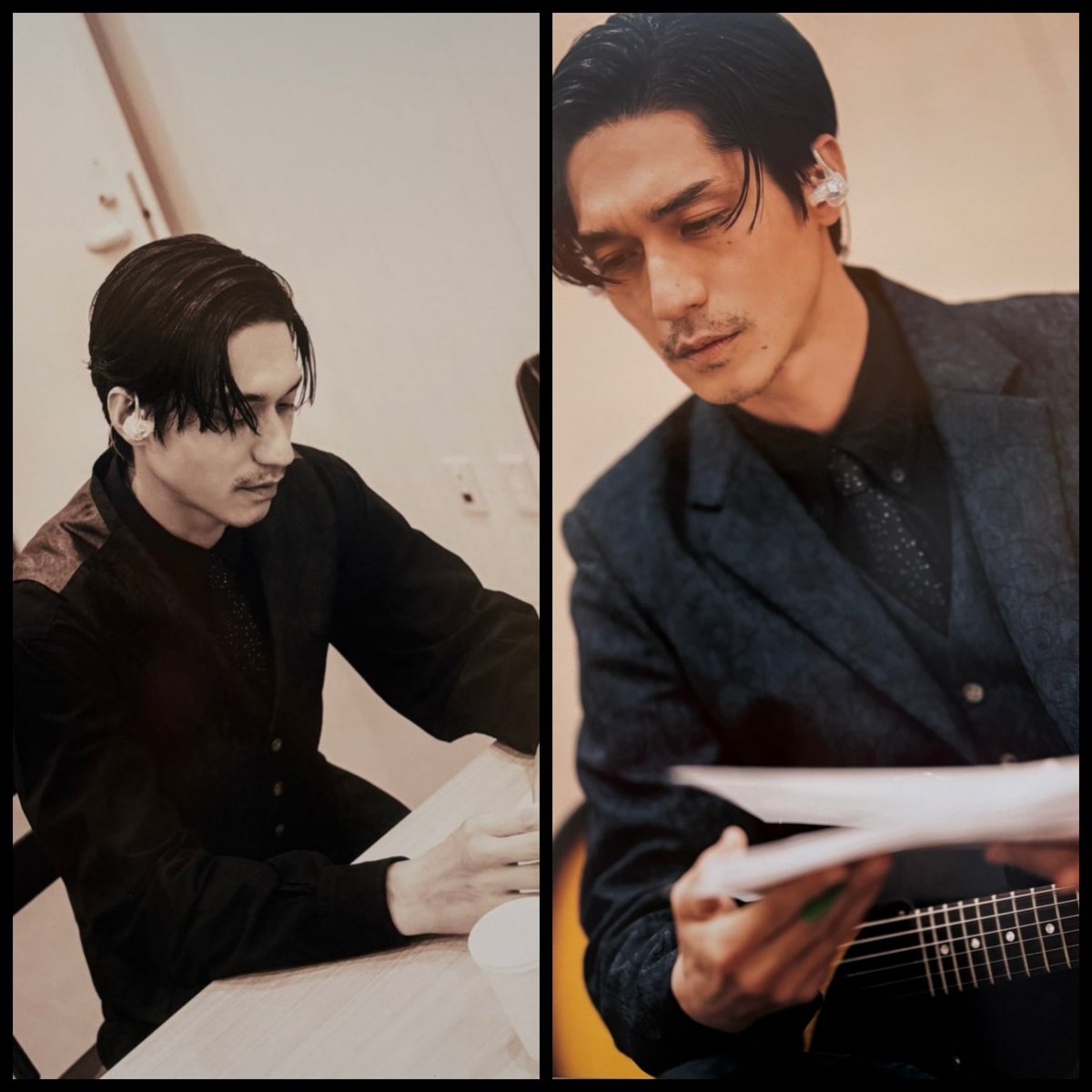 Umihere's tweet photo. Ryo is my only bias who doesn't need special makeup or styling to change his aura... oftentimes, I look through his photos and find it difficult to believe they're all the same person. Being his fan is so fulfilling in a non-shallow way that I can't explain... #musing https://t.co/0ZRU7i5DbV