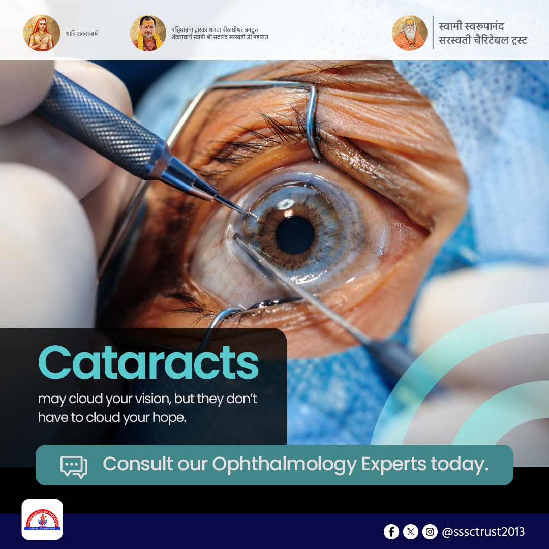 sssctrust2013's tweet photo. #Cataract continues to be the leading cause of blindness &amp; visual impairment in India, especially among those aged 50 yrs &amp; above.

(*National Programme for Control of Blindness and Visual Impairment Survey 2015-2019)

1/2 https://t.co/L2Kg6YqmZQ