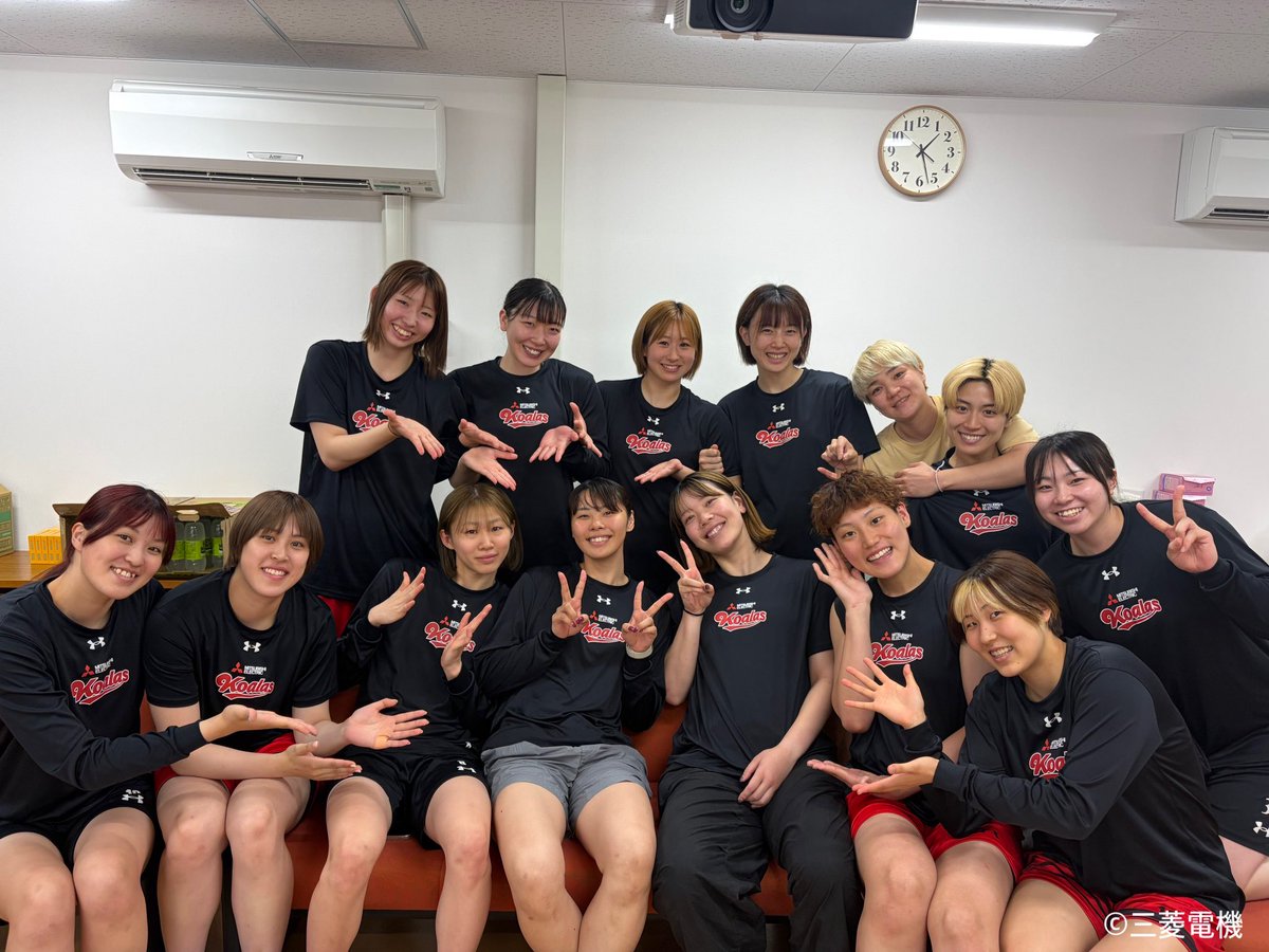 koalas_1956's tweet photo. Welcome to Koalas🐨

ジュネとイツキが合流しました👏🏻

#三菱電機 #コアラーズ #Wリーグ https://t.co/sRqcDoLf0s