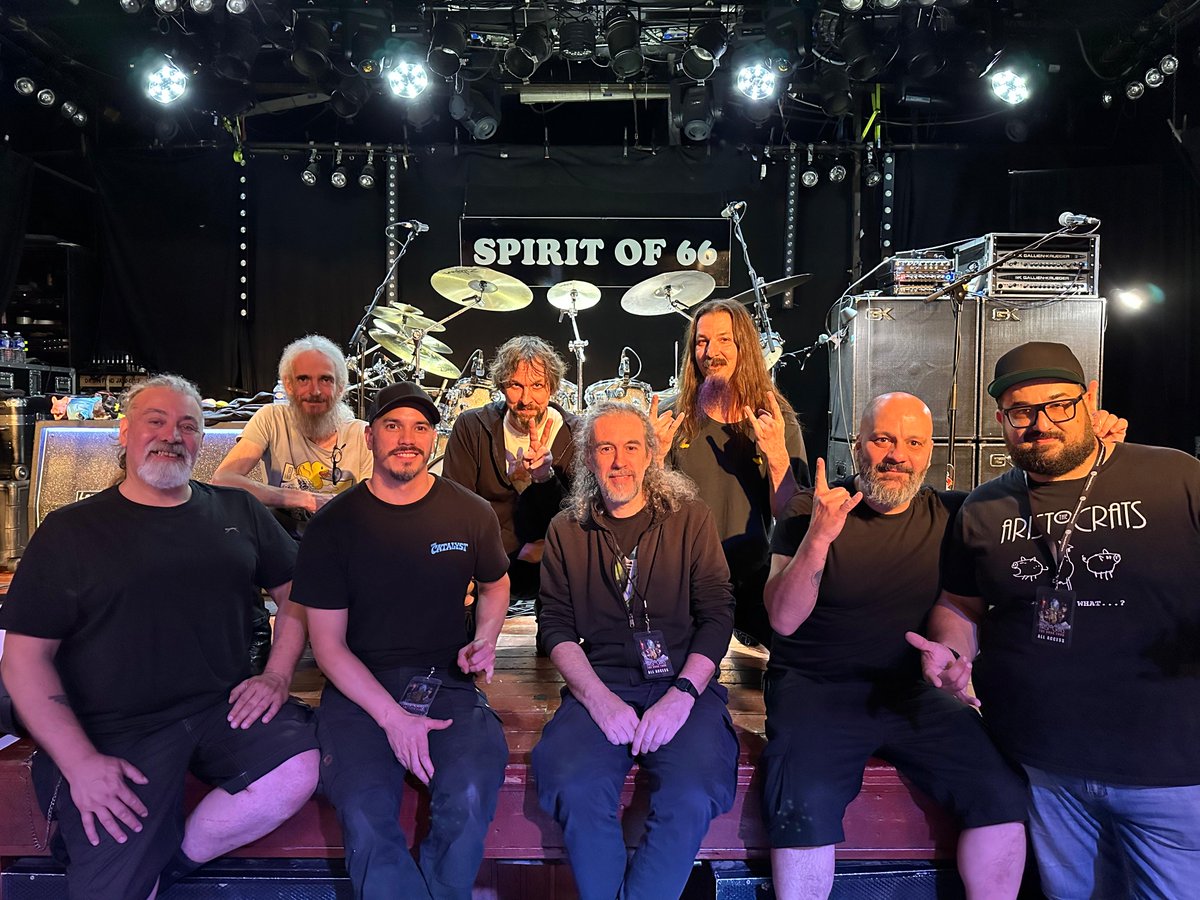 bryanbeller's tweet photo. CREW APPRECIATION: These guys work harder that us to bring you The Aristocrats DUCK European tour! Bottom L to R: Emilio Simeone,  Carl Christie, Riccardo Cappelli, Dimitris Karpouzas, Marco Musco (aka Mr. PANDA). 

T H A N K Y O U so much to this incredible team! 3 shows left!! https://t.co/FAZ48u5Bjm