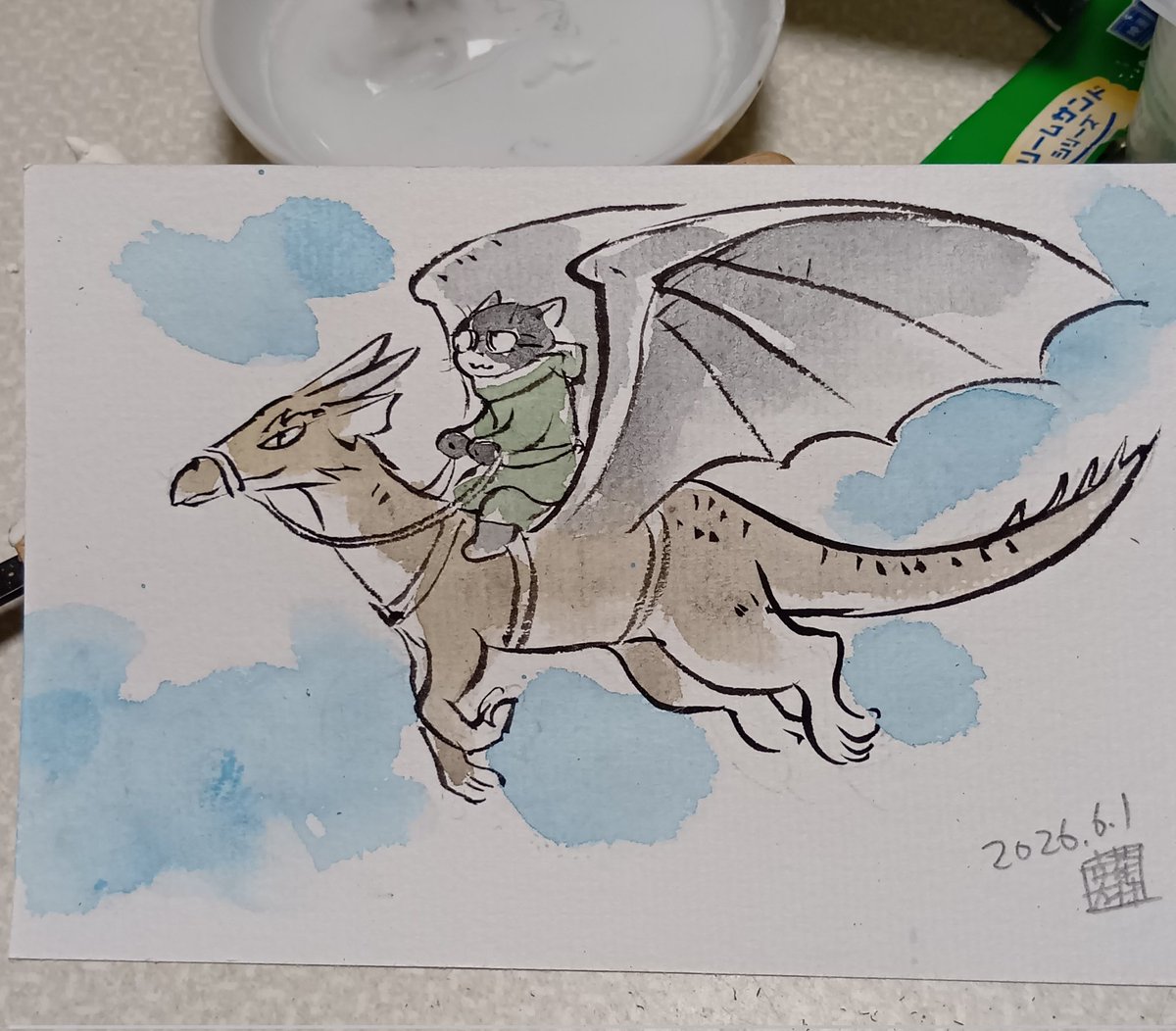 chaba4ra's tweet photo. リハビリ〜
書き散らかしてカンを取り戻せ https://t.co/fYpvneCREx