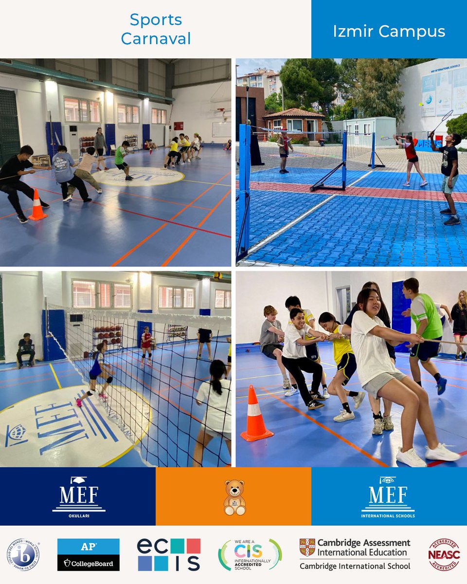 mefisk12tr's tweet photo. As part of MEF International Schools, Izmir’s celebration of May 19th Commemoration of Atatürk, Youth and Sports Day, students took part in an afternoon of student selected sports tournaments and activities. Throughout the event, they demonstrated excellent teamwork, sportsmanship, and school spirit while competing to earn valuable house points for their teams.

#MEFInternationalSchools #MEFISIzmir