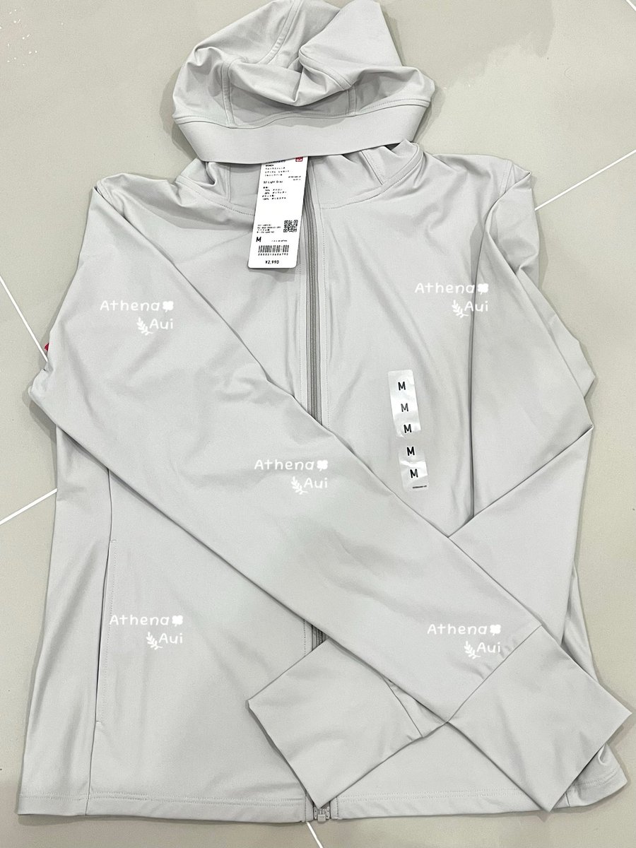 AthenaAui's tweet photo. พร้อมส่ง✨

เสื้อฮู้ด Ultra Stretch AIRism กันยูวี UV Protection มีซิป หิ้วจากญป🇯🇵

สี Light Gray (เทาอ่อน) ไซส์ M
ราคา 690 รส (ใน🇹🇭 990฿)

dm ได้เลยค่าา

#Uniqlo #หิ้วญี่ปุ่น https://t.co/9JNA85tfrG