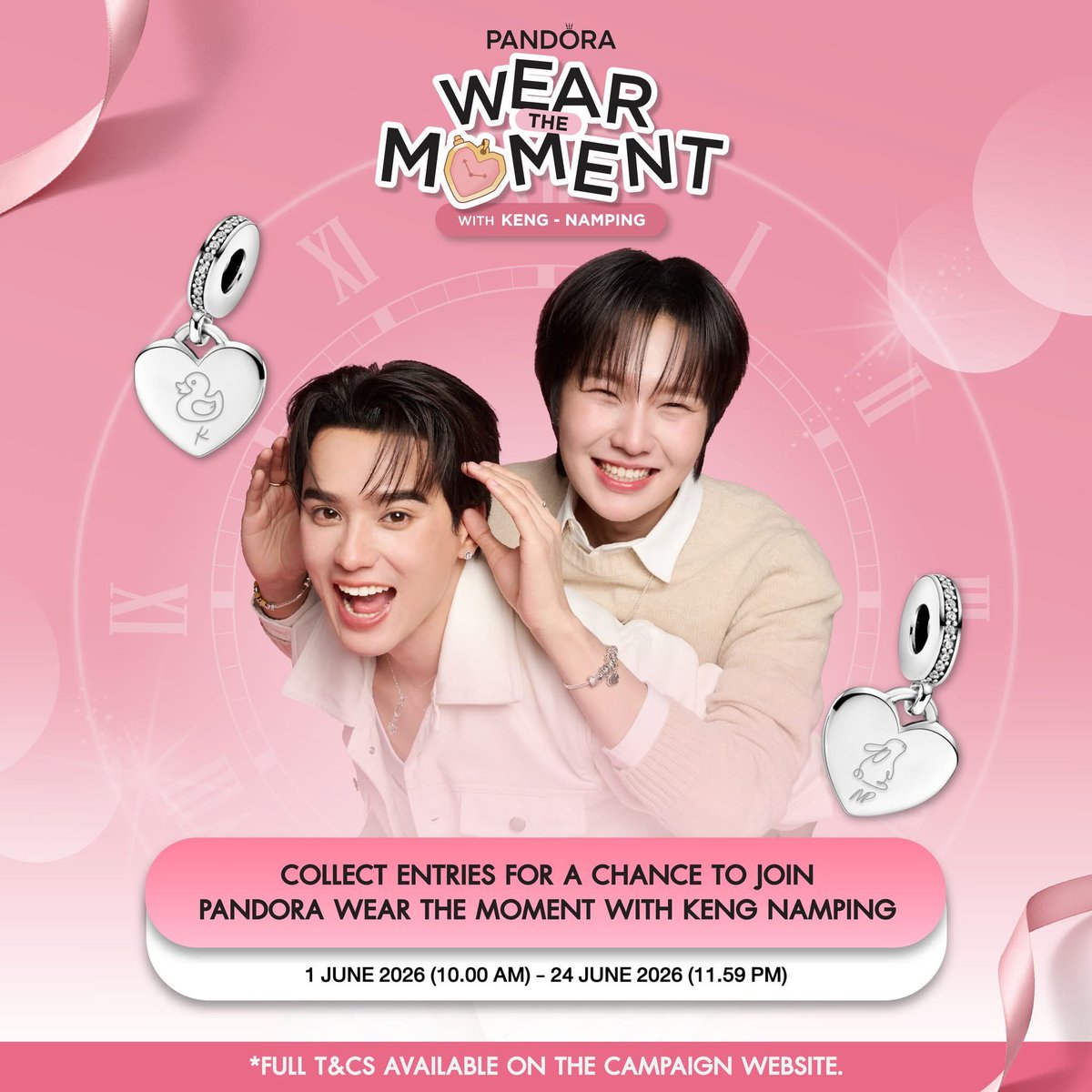 Makiki696's tweet photo. ✨ รับหิ้ว Pandora ลด 50% จากราคาหน้าเว็บ 

🤍 ปิดรับรอบแรกวันพุธที่ 3 มิ.ย.  
📮 ส่งฟรีทุกออเดอร์ค่ะ 

💖 สั่งซื้อได้ทาง dm เลยค่ะ  

#PandoraXKengNamping #PandoraThailand #ตลาดนัดเก่งน้ำปิง https://t.co/Dj2lx8EMuK